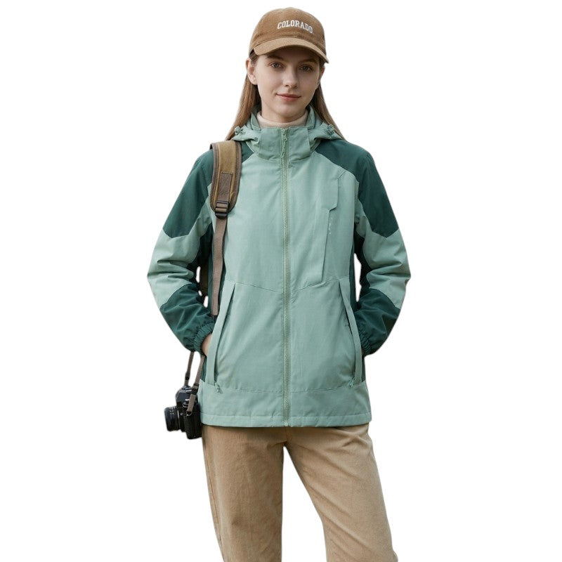 Chaqueta impermeable senderismo mujer