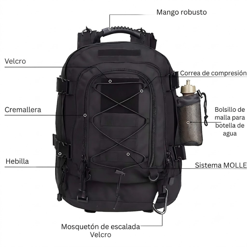 Mochila Táctica Grande