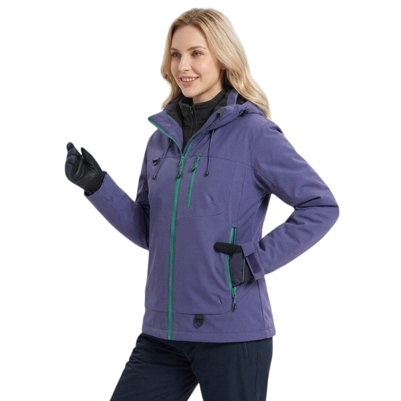 Chaqueta impermeable 3 en 1 mujer