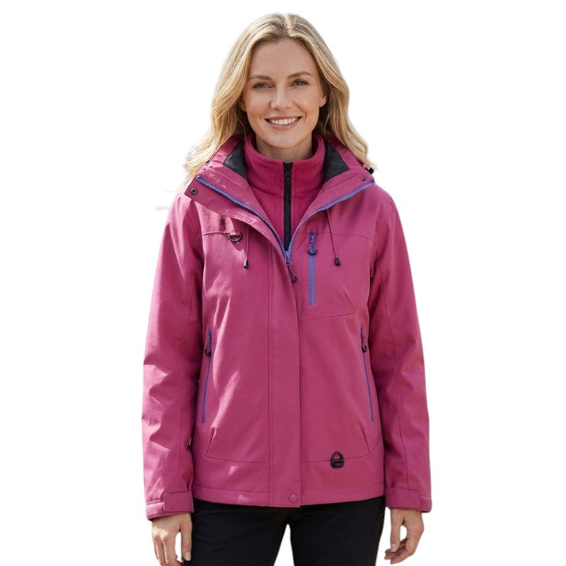Chaqueta impermeable 3 en 1 mujer