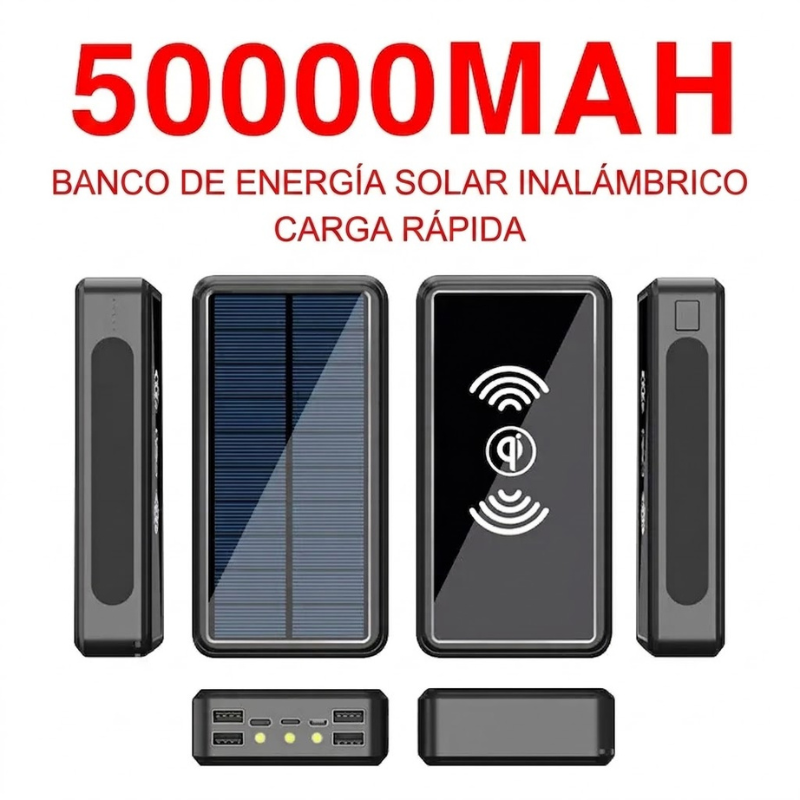Cargador Inalambrico Solar