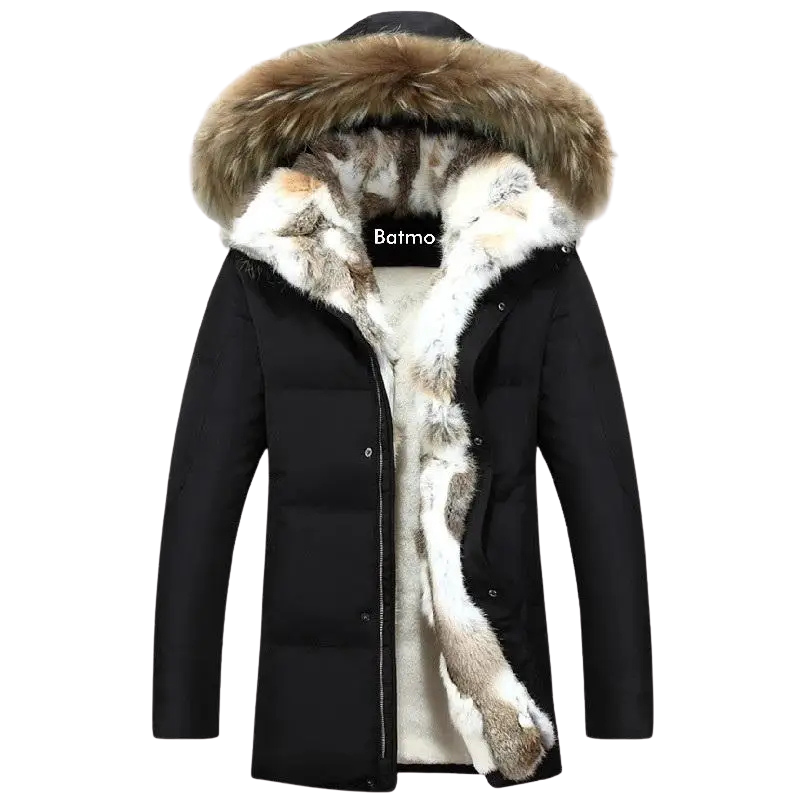 Chaqueta Plumas Larga Hombre