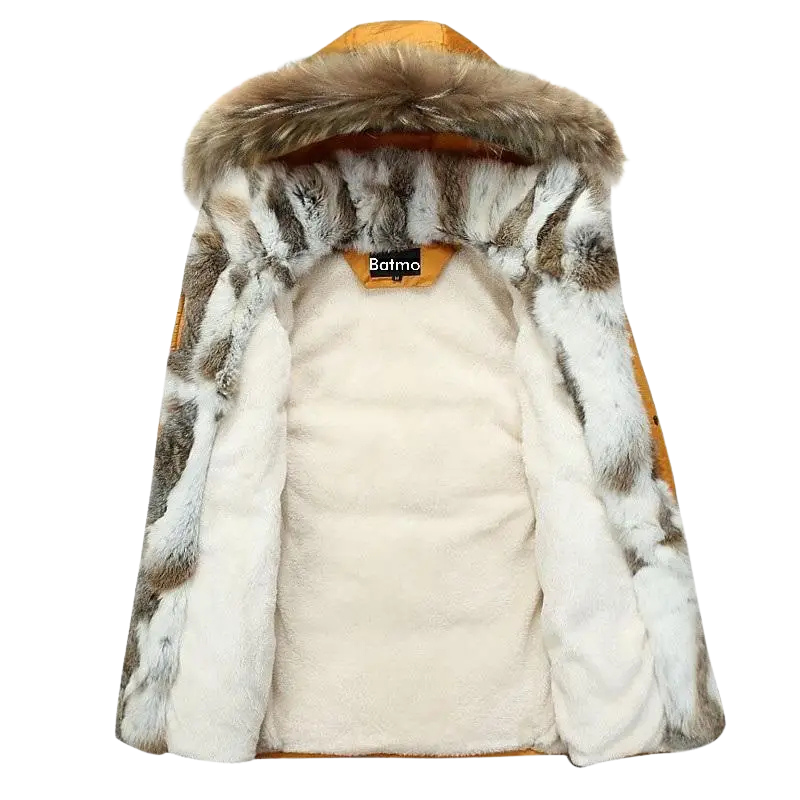 Chaqueta Plumas Larga Hombre
