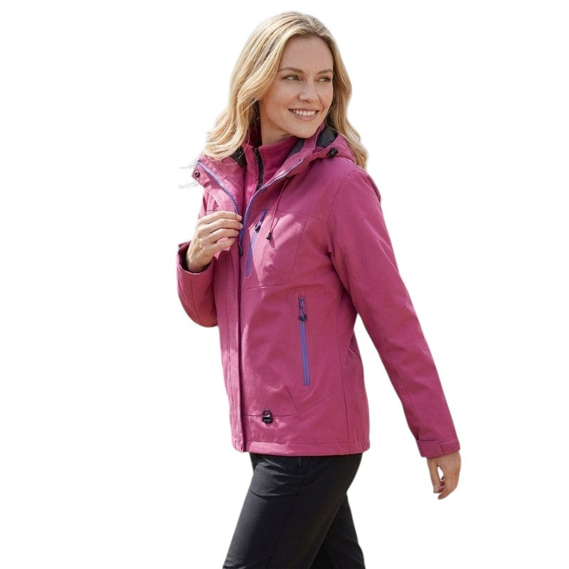Chaqueta impermeable 3 en 1 mujer