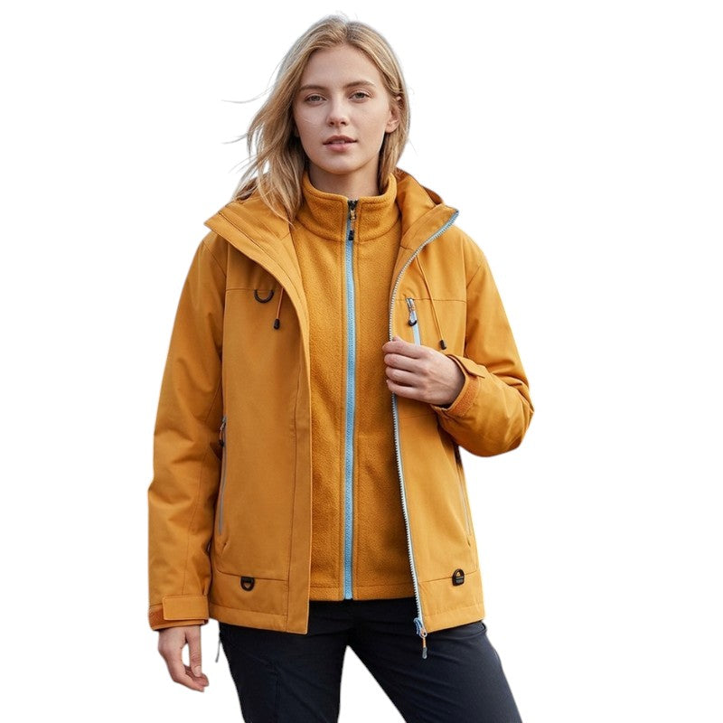 Chaqueta impermeable 3 en 1 mujer