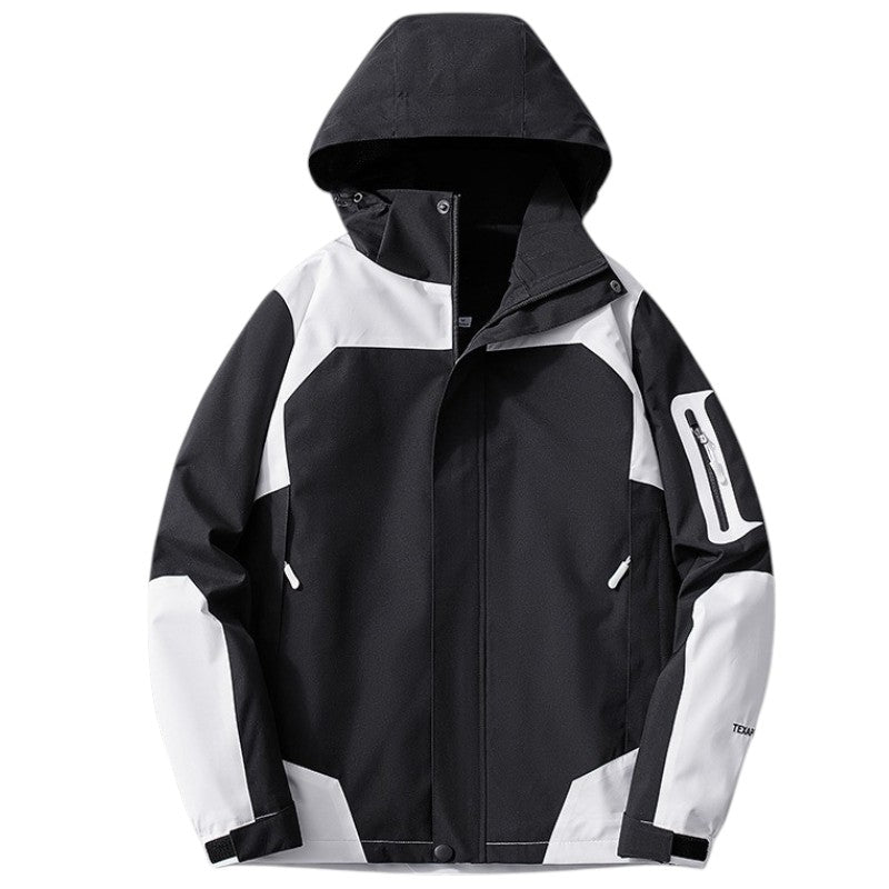Chaqueta impermeable cortavientos mujer