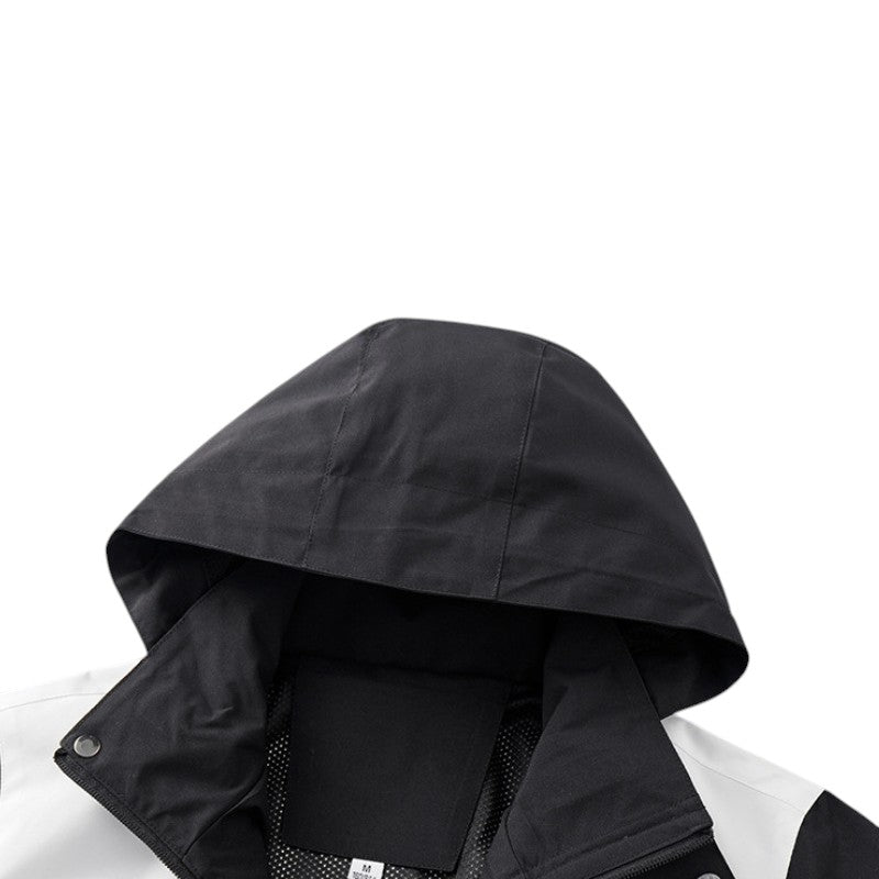 Chaqueta impermeable cortavientos mujer