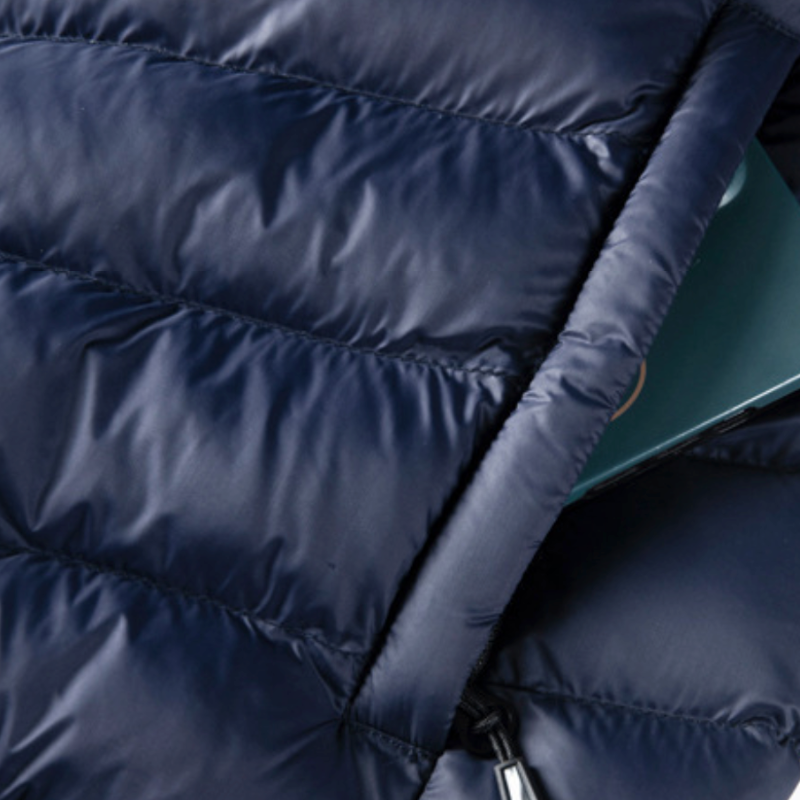 Chaqueta hombre plumas montaña