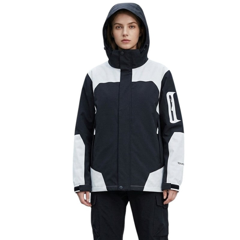 Chaqueta impermeable cortavientos mujer