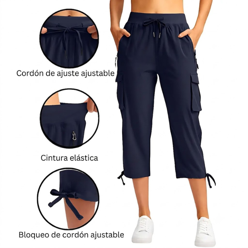 Pantalón Pirata Senderismo Mujer