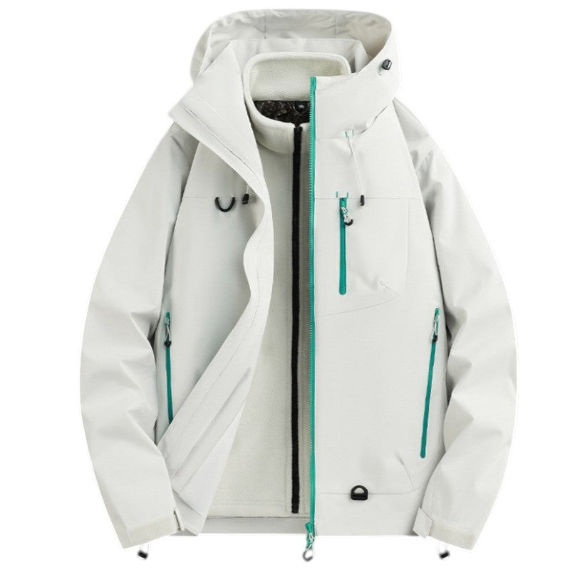 Chaqueta impermeable 3 en 1 mujer