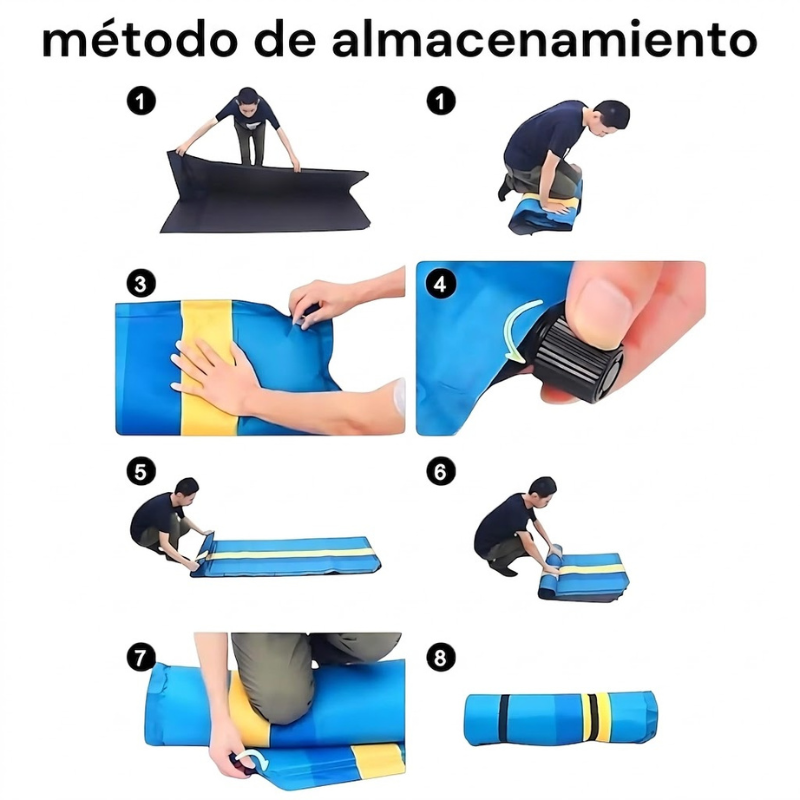 Colchón Autoinflable 2 Plazas