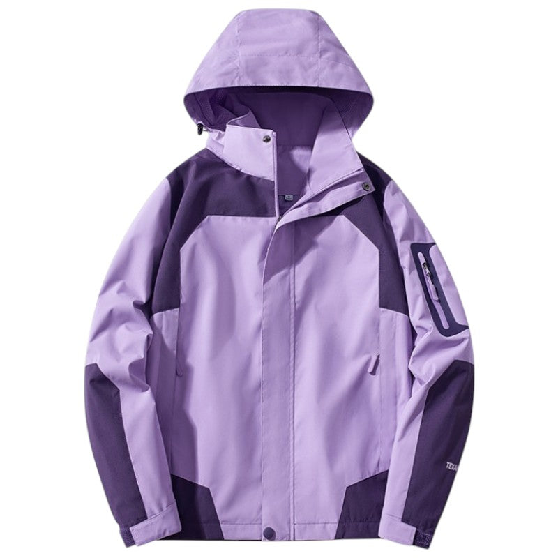 Chaqueta impermeable cortavientos mujer