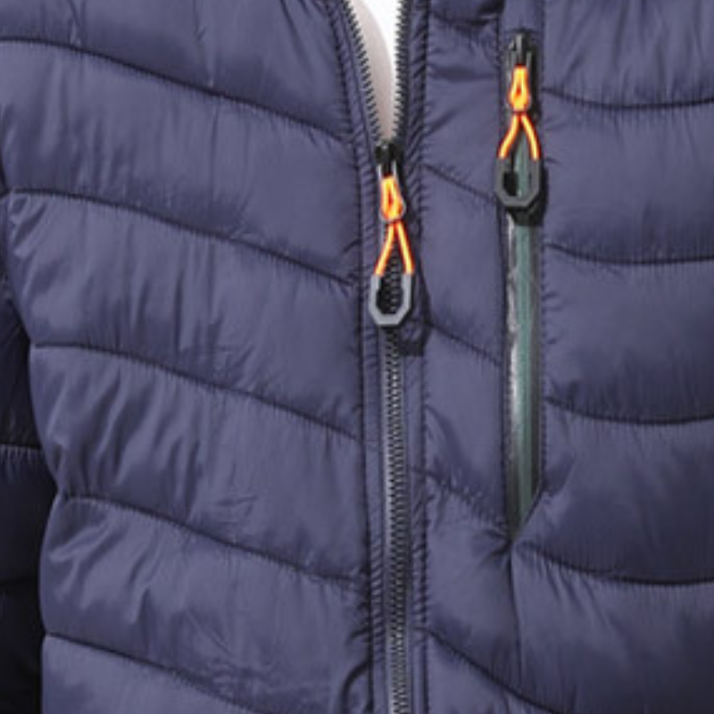 Chaqueta plumas hombre capucha desmontable