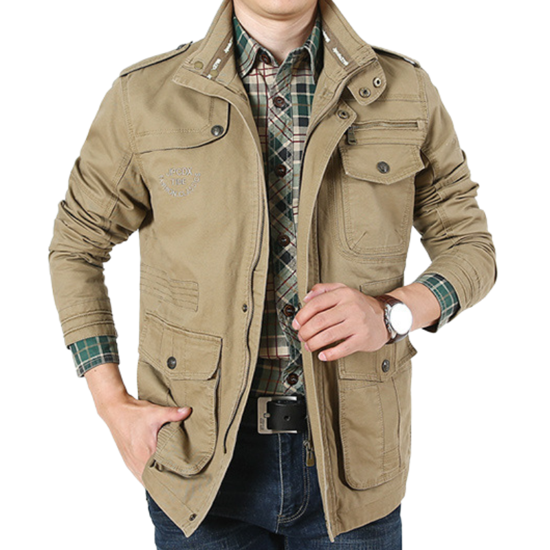 Chaqueta Corte Militar Hombre