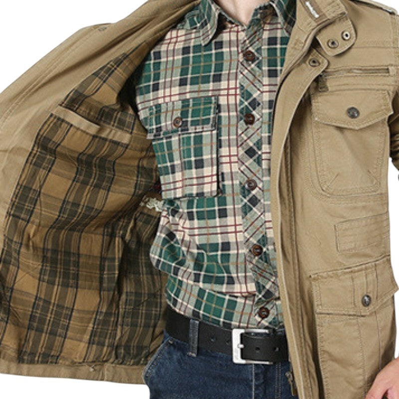 Chaqueta Corte Militar Hombre