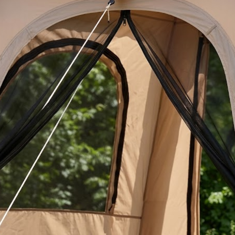 Tienda de campaña hinchable con mosquitera