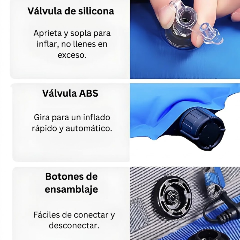 Colchón Autoinflable 2 Plazas