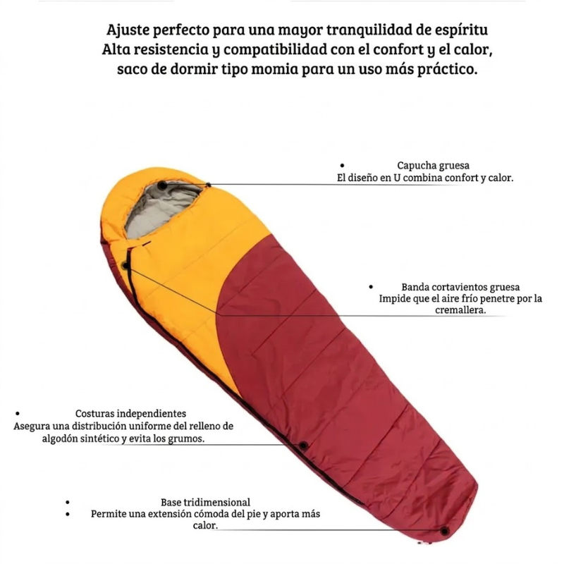 Saco de Dormir Momia