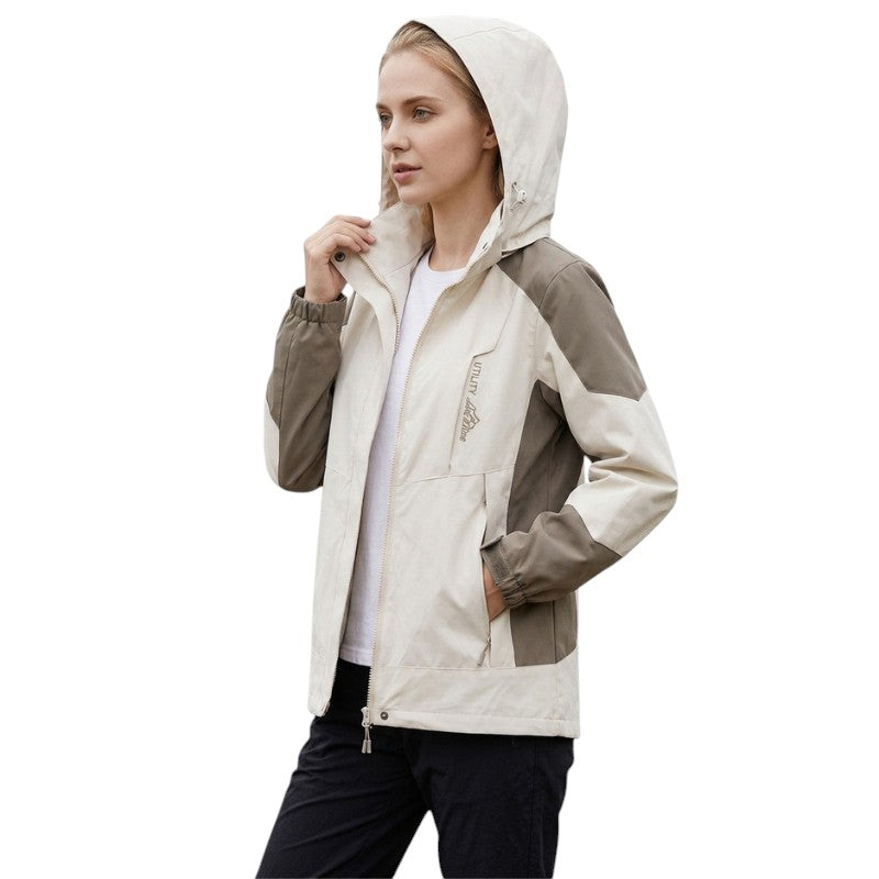 Chaqueta impermeable senderismo mujer