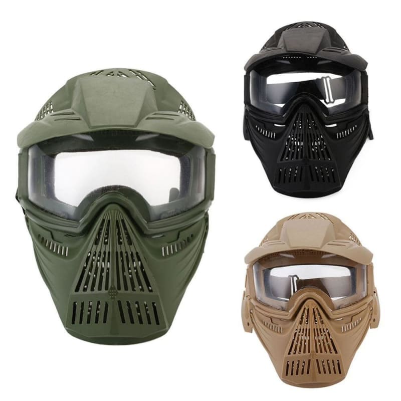 Airsoft mascaras de gas