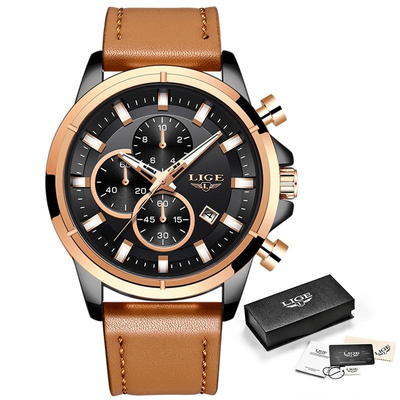 Analógico militar impermeable reloj led masculino