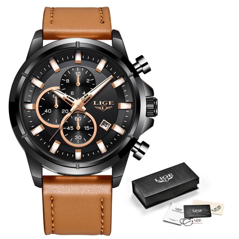 Analógico militar impermeable reloj led masculino