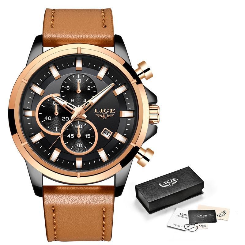 Analógico militar impermeable reloj led masculino