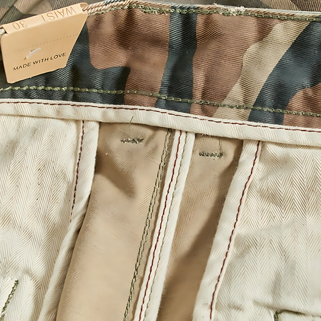 Army camo shorts