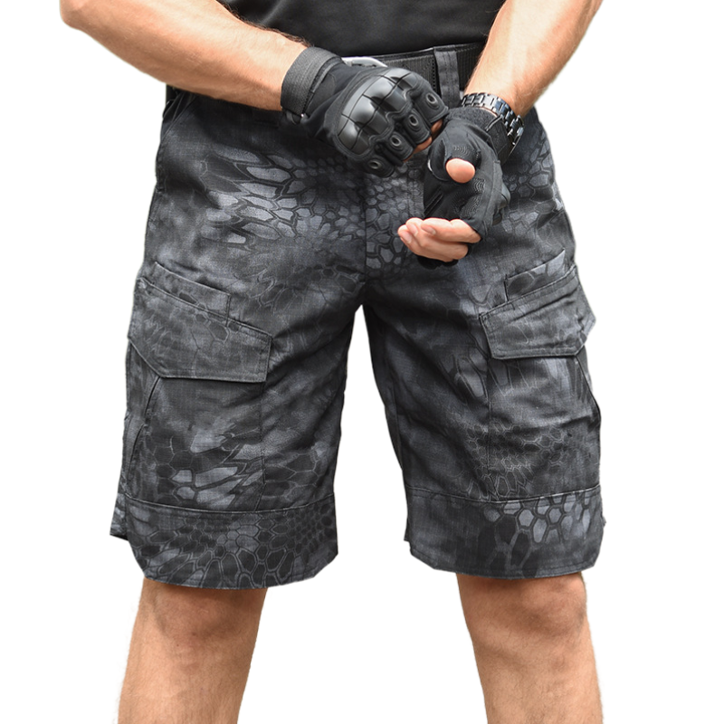US army camo shorts