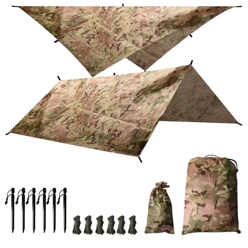 Bache camouflage pour pergola