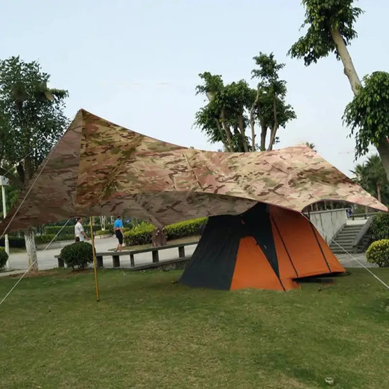 Bache camouflage pour pergola