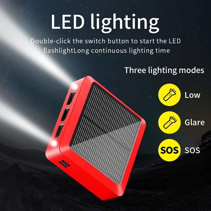 Bateria con Cargador solar