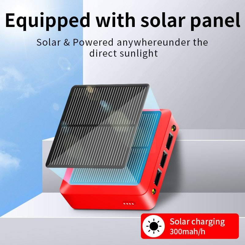 Bateria con Cargador solar