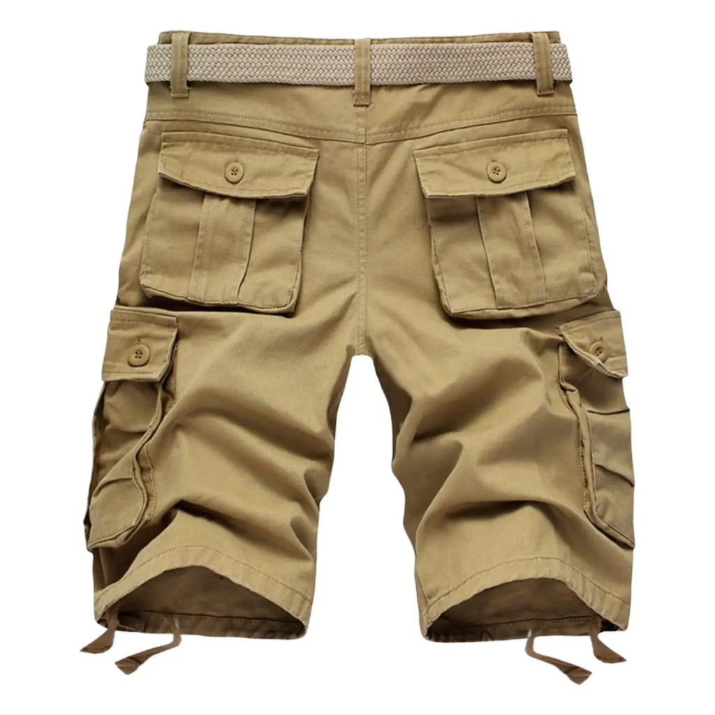Belted Cargo Shorts Mens