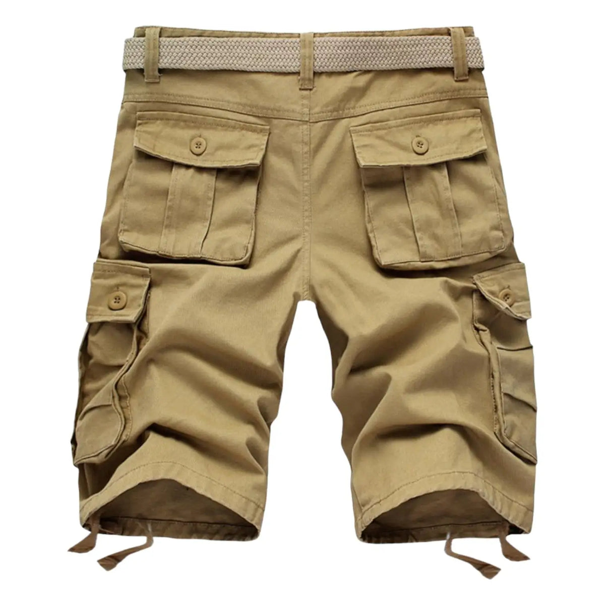 Belted Cargo Shorts Mens