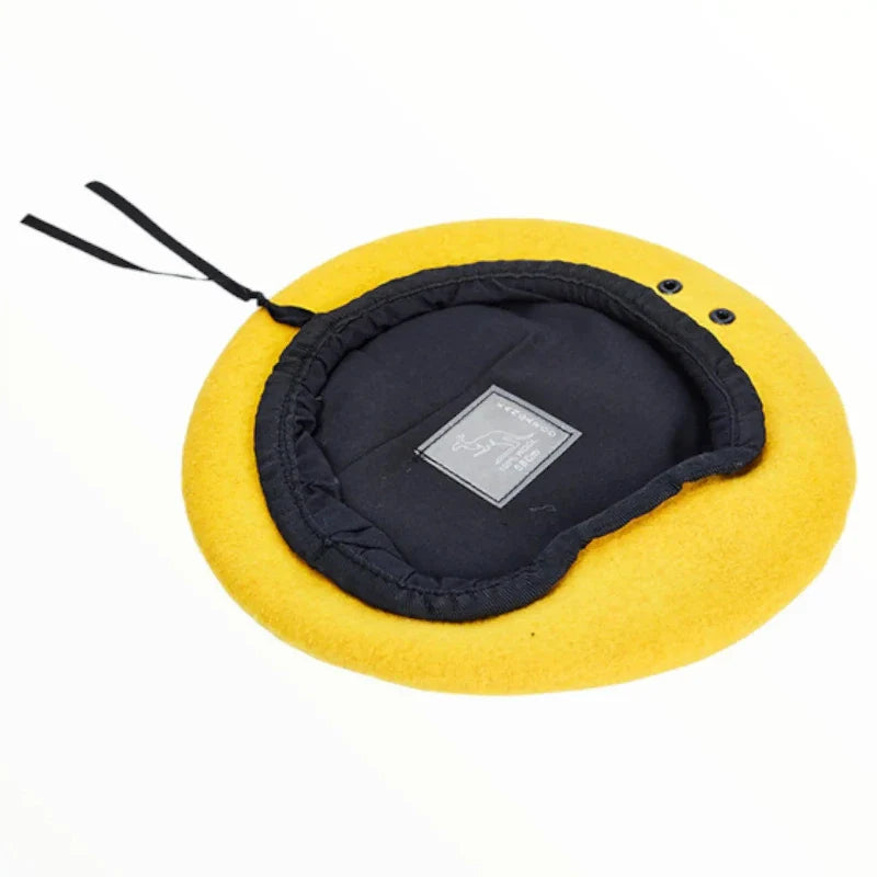 Béret jaune armée