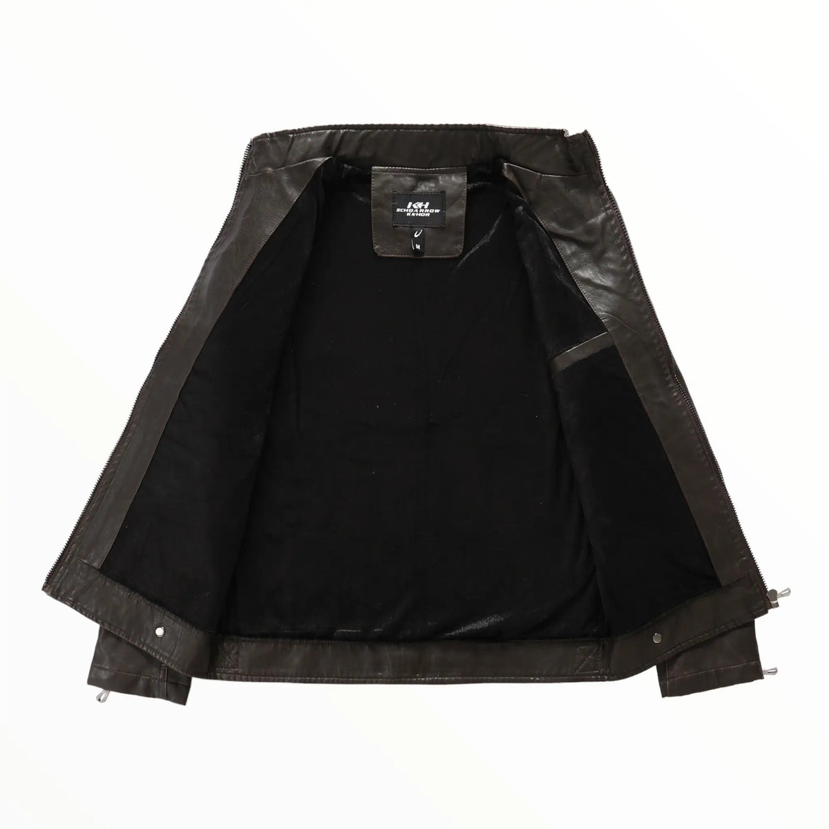 BLOUSON MILITAIRE EFFET CUIR ITALIEN
