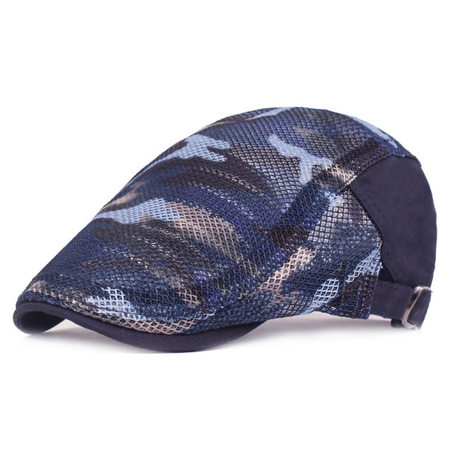 Boina militar azul