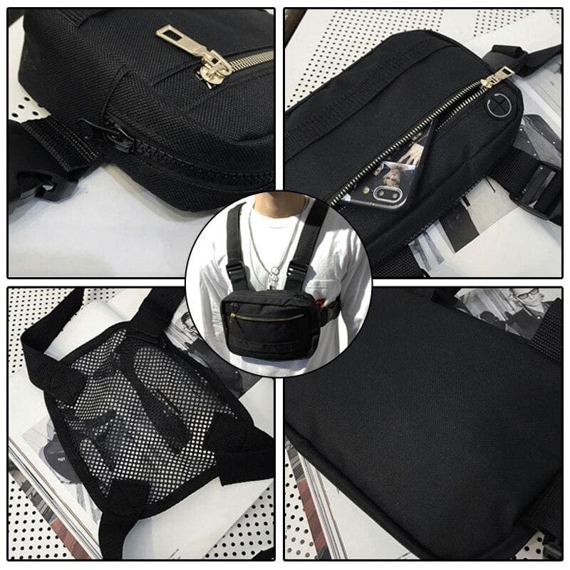 Bolsa tactica tablet gris
