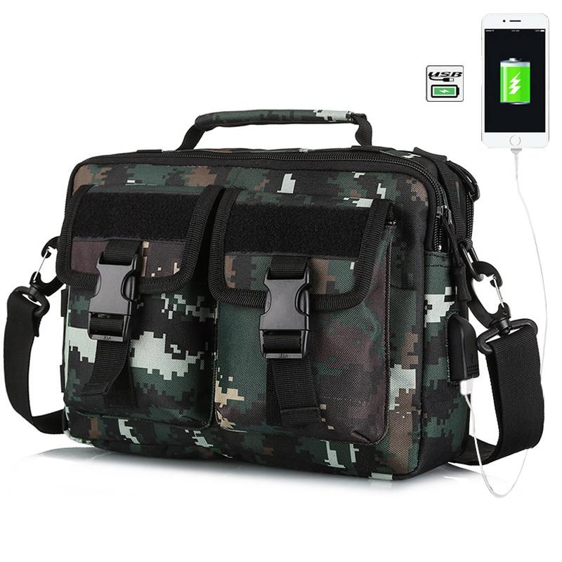 Bolso hombro militar