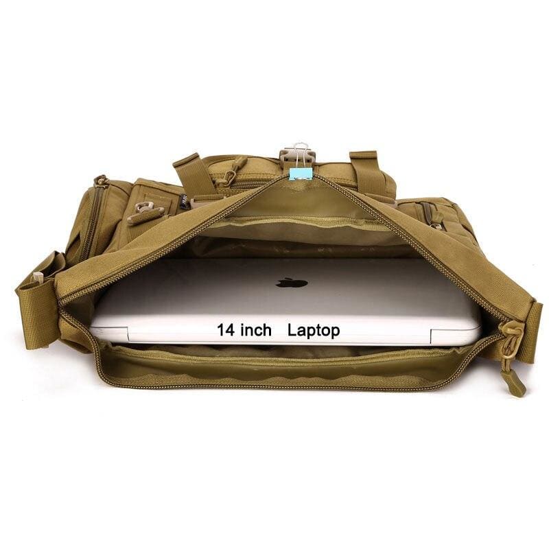 Bolso militar callejero