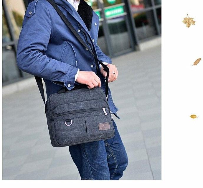 Bolso militar de lona