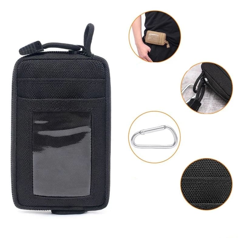 Bolso para cinturon hombre militar