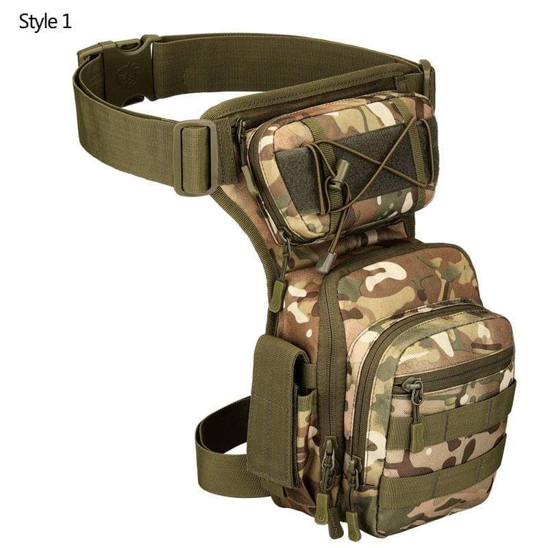 Bolso tactico militar para pierna