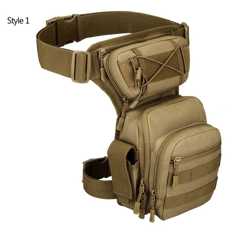 Bolso tactico militar para pierna
