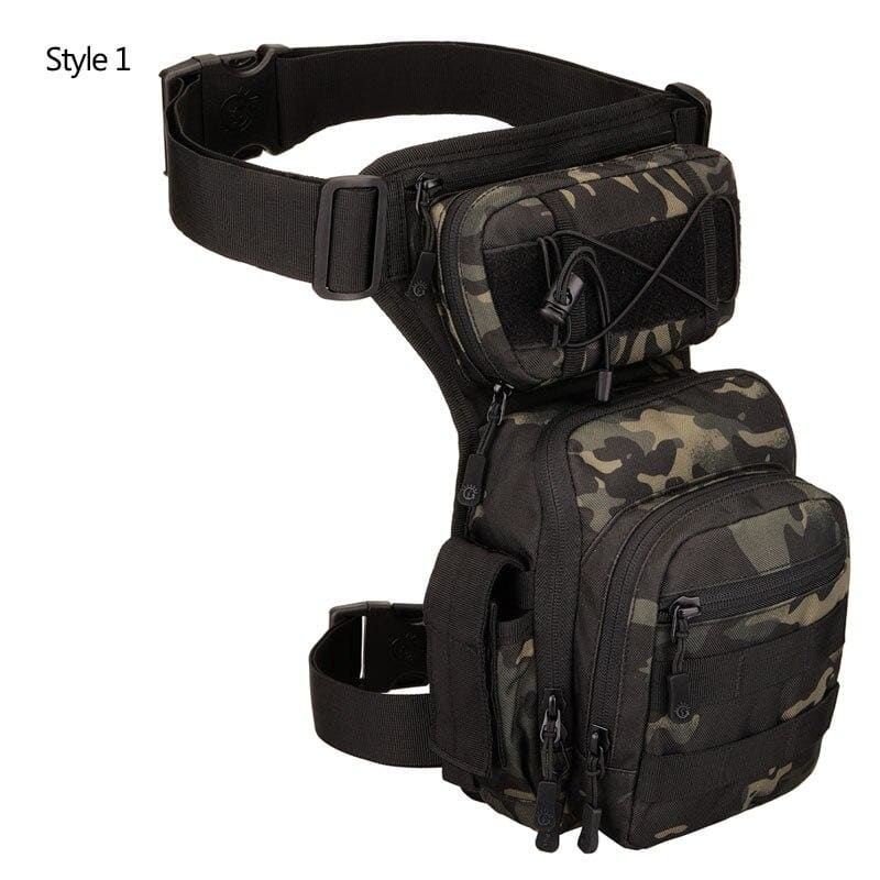 Bolso tactico militar para pierna