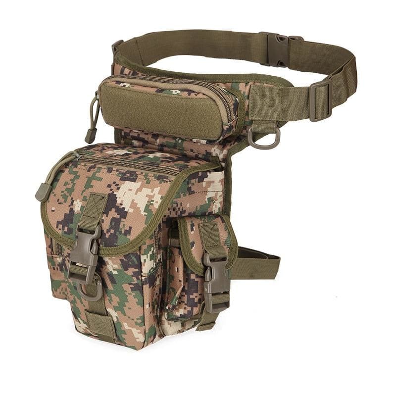 Bolso tactico militar para pierna