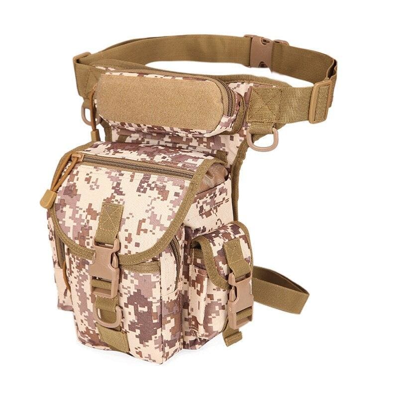 Bolso tactico militar para pierna