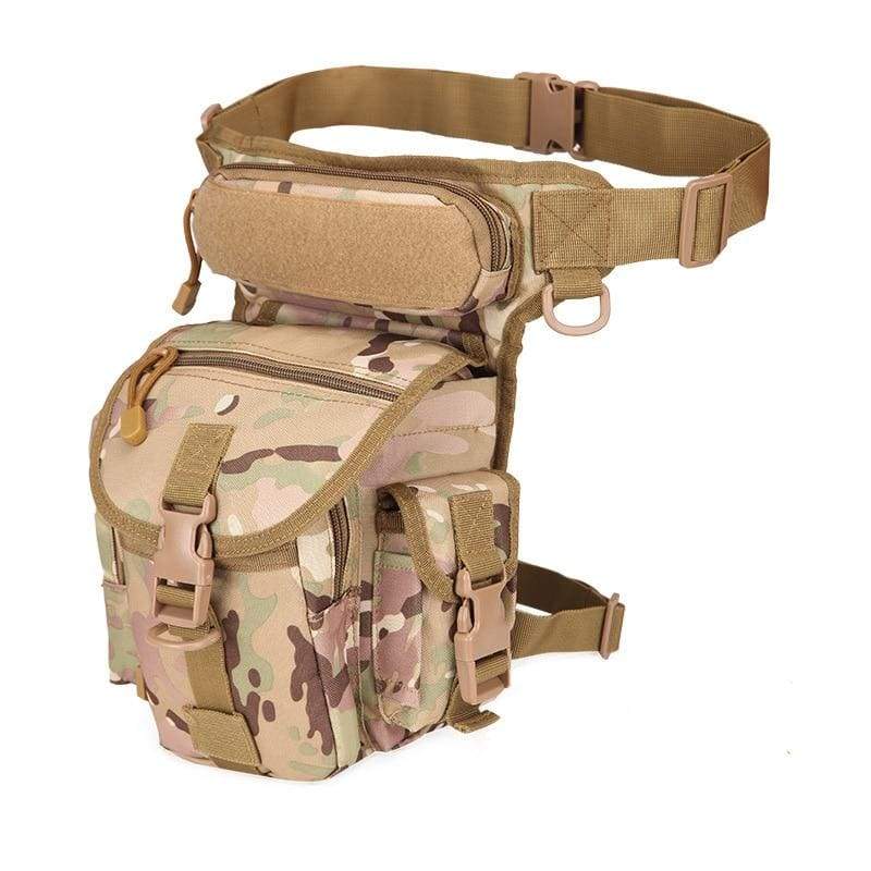Bolso tactico militar para pierna